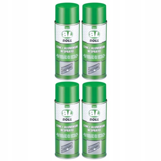 BOLL ЦИНК АЛЮМИНИЕВЫЙ СПРЕЙ ЦИНК 400МЛ