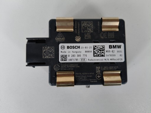 RADAR DISTRONIC ACC sensor BMW 5A78599