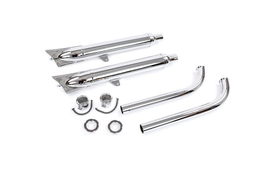 07406 - ГЛУШИТЕЛИ IFA BK 350 RYBKA SET MZ ГЛУШИТЕЛЬ