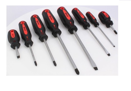 8ШТ ПЛОСКІ ХРЕСТОВІ ВИКРУТКИ ASTA-ЧОВЕН