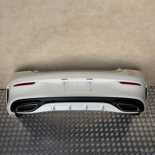 bumper rear complete MERCEDES C-KLASA W205 COUPE 2016 ROK 6 PDC