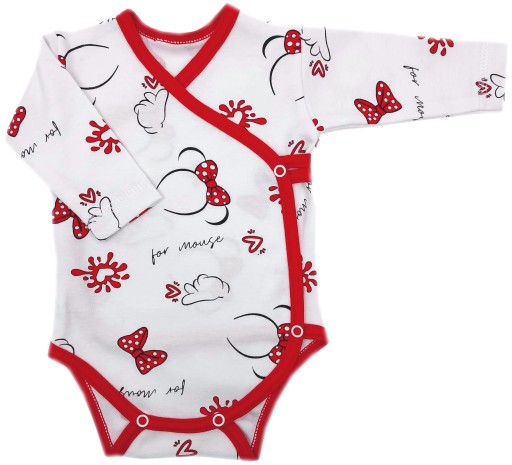 Бавовняне боді з довгим рукавом, розмір 68, застібається на кнопку