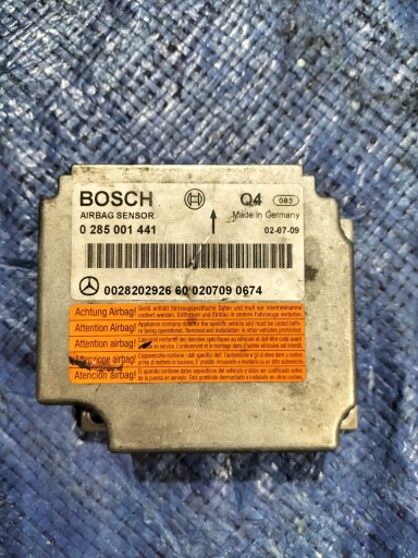 0285001441 0285001441 - Датчик водителя модуль подушки безопасности MERCEDES W211