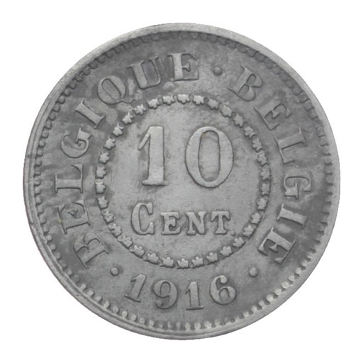 [M11082] Belgia 10 cent 1916