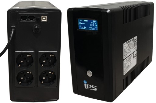 2× ибп ips tm-li-officepro-1200 1200 ва 720 вт