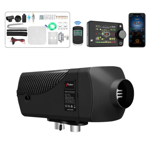 HC-A22 - СТОЯНОЧНЫЙ ОБОГРЕВАТЕЛЬ 2KW 12V / 24V BT С ГЛУШИТЕЛЕМ