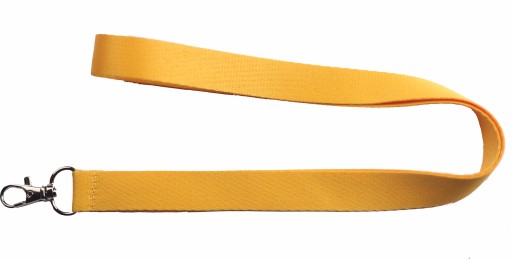 Ремешок для ключей гладкий желтый желтый 50 шт цвета