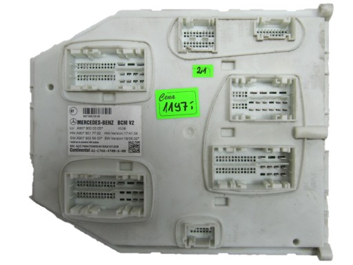 A9079000305 A9079017702 - MERCEDES SPRINTER SAM BSI МОДУЛЬ 9079000305