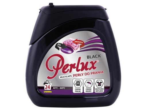 Kapsułki do prania PERLUX Black 24 szt.