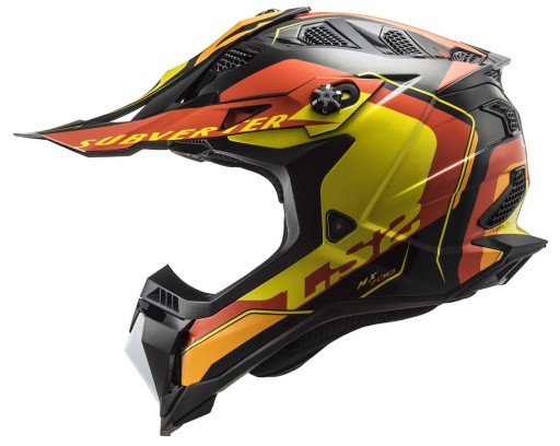 LS2 MX470 Шлем Subverter с арочным крестом, размер L