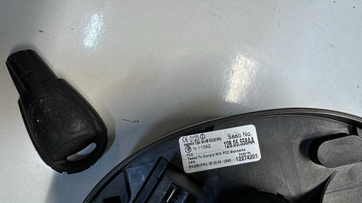 Commodo essuie glace CIM saab 9-3 II + Clé 12805558 2005 esp