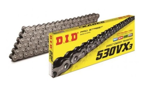 DID530VX3-110 - Приводний ланцюг DID 50 530 VX3 X-RING 110 ланок