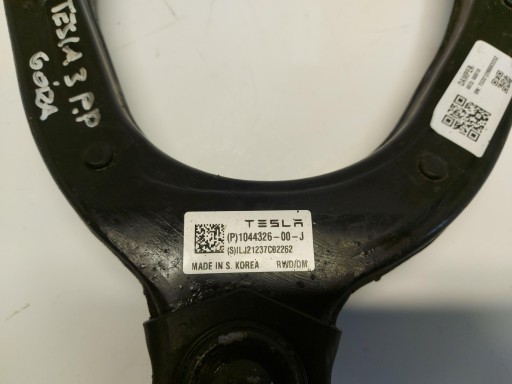 TESLA MODEL 3 Querlenker rechts vorne vorne oben oryg 1044326-00-j