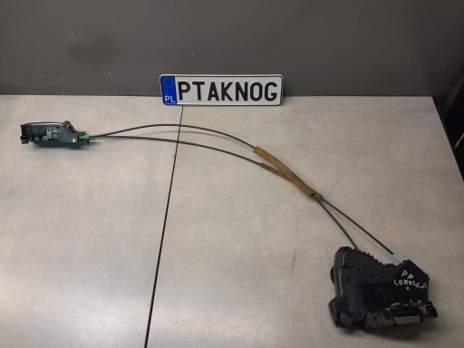 zár ajtó jobb eleje kilincs bentik COROLLA E12
