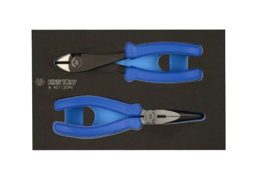 Набір плоскогубців 6231-08 + 6311-08 пінопластовий картридж для візка King Tony