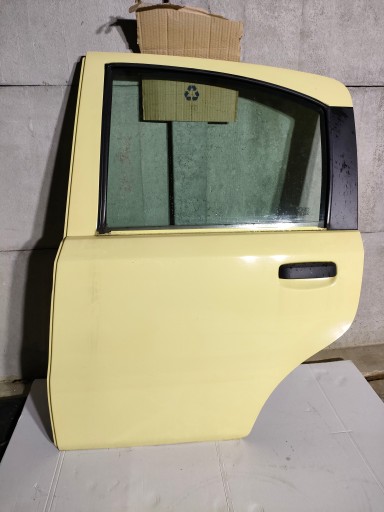 FIAT PANDA II 2 2003-2012R дверь левая задняя левая задняя желтая 541 из 2010R