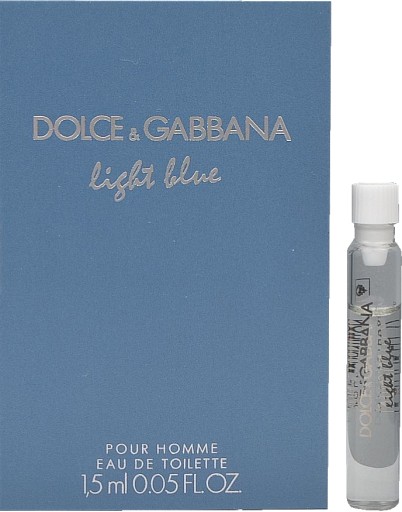 dolce & gabbana light blue pour homme woda toaletowa 1.5 ml   