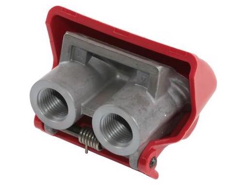 452 804 - РОЗ'ЄМ DUO-MATIC НАПІВПРИЧІП / ПРИЧІП ЧЕРВОНИЙ