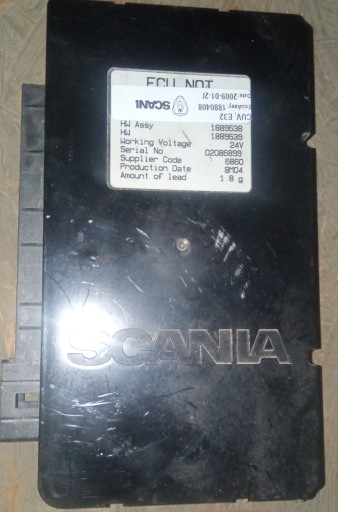 1889538 1889539 - Контролер світла cuv, e32 scania