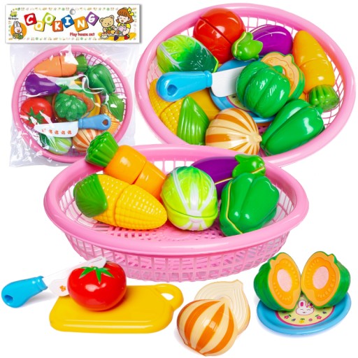 ФРУКТИ ОВОЧІ ДЛЯ РІЗАННЯ ТАРІЛКА ДОШКА НОЖ КОШИК