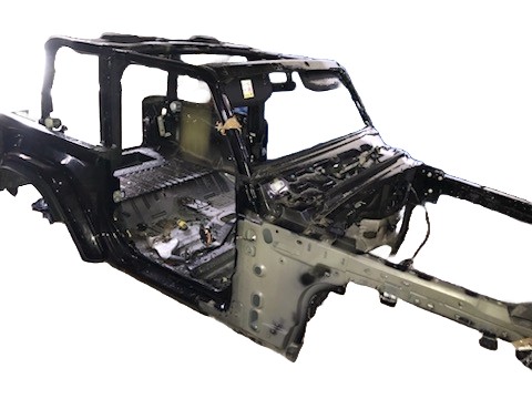 JEEP11-13ĆWIA - ВЕСЬ КУЗОВ КУЗОВ JEEP WRANGLER JL 3D 2019