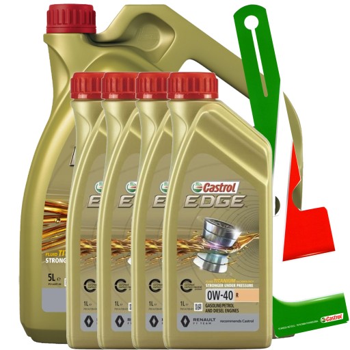 CASTROL EDGE TITANIUM FST 0W-40 R RN17 RSA 9L