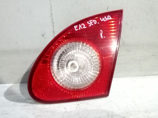 Toyota Corolla E12 sedan USA light right rear part rear to the bonnet