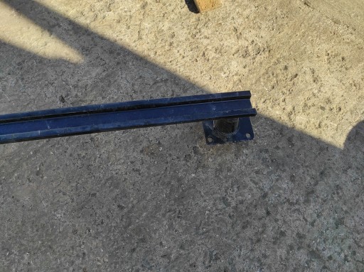 sider pillar of a bumper front PEUGEOT CITROEN 9670186380