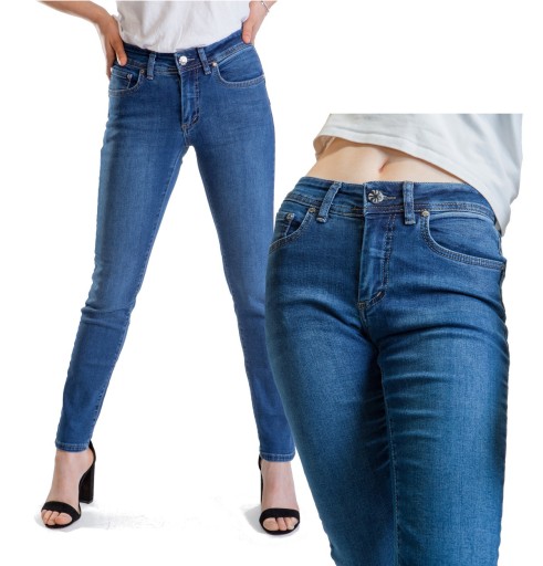 DÁMSKE NOHAVICE JEANS BLUE ANA S ANAGRE