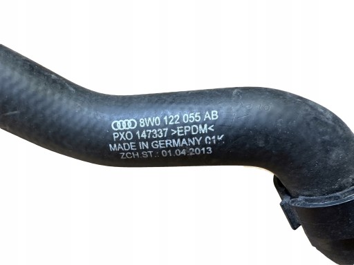 AUDI A4 A5 8W B9 TFSI prijenos crijevo vode 8W0122055AB