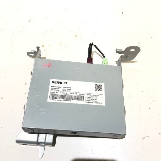 Модуль контроллера 284a38826r 284v24368r 285j98049r renault megane v e-tech