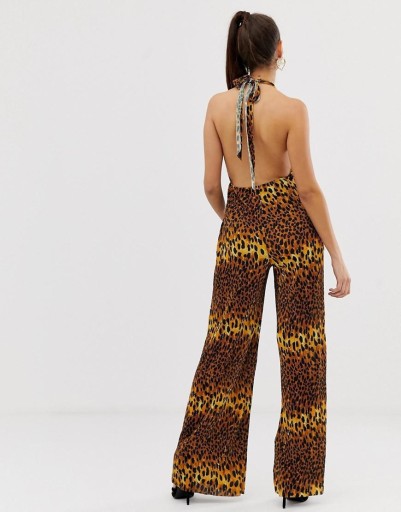 Asos Design uex ANIMAL KOMBINÉZA PRINT XXS