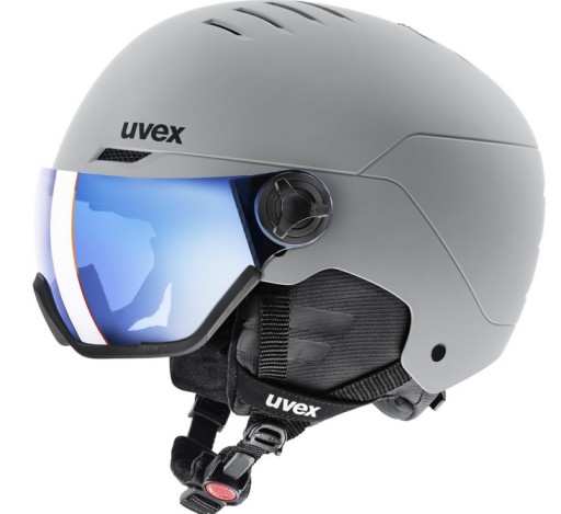 Kask Narciarski Snowboardowy Uvex Wanted Visor R. 54 - 58 cm