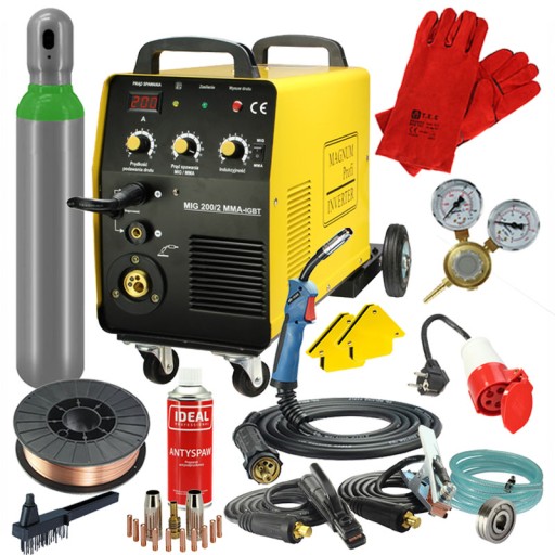 Зварювальний апарат MIGOMAT MIG 200/2 MMA MAGNUM 200A