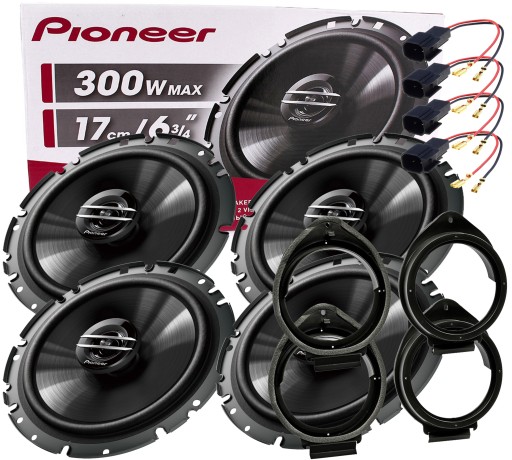 PIONEER 2-D ДИНАМИКИ OPEL ASTRA J INSIGNIA MOKKA CHEVROLET CRUZE ПЕРЕДНЯЯ + ЗАДНЯЯ