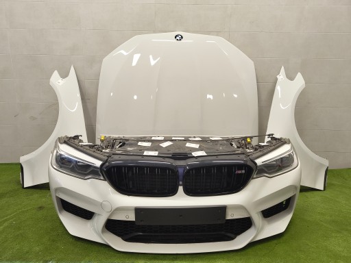 BMW M5 F90 front bonnet bumper lights fenders support panel for radiators A300