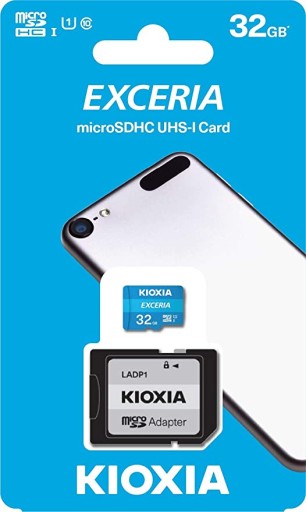 KARTA PAMIĘCI Kioxia Exceria SDHC 32GB +ADAPTER