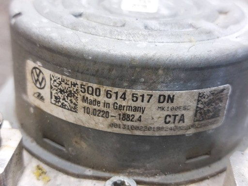 pumpa řídící jednotka ABS VOLKSWAGEN PASSAT B8 LIFT 5Q0614517DN
