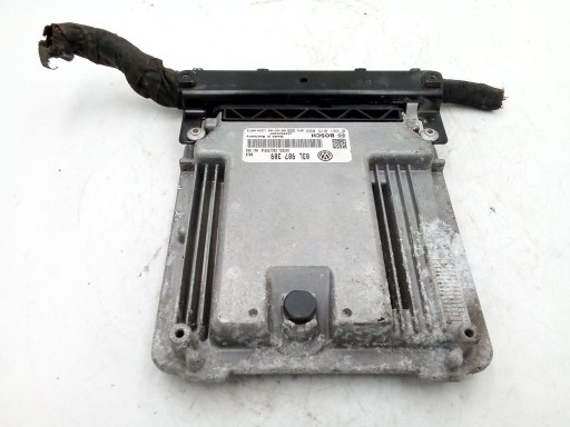 VW Passat B6 computer control unit of the engine ECU 0281015029 + connecting spoiler wtyczki