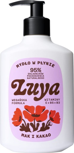 LUYA tekuté mydlo na ruky Mak a kakao 400ml