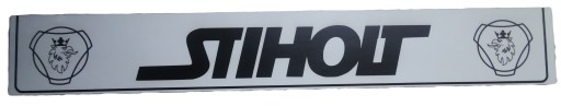 Бризговик причепа STIHOLT SCANIA, біла рама
