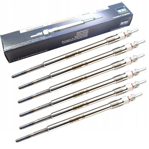 GE114 - 6x beru свічок розжарювання для chrysler 300c 3.0 crd (exf) 239km/176kw