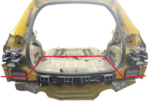 rear panel rear part sump boot PEUGEOT e-208 II LAK: KLTB (19-24)
