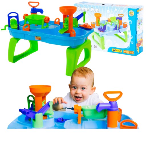 НАБІР 3 В 1 ДЛЯ ІГРИ З ВОДОЮ І ПІСКОМ