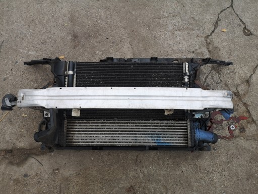 AUDI A4 B8 КОМПЛЕКТ УСИЛЕНИЯ РЕМНЯ РАДИАТОРА ПЕРЕДНЕЙ ЧАСТИ