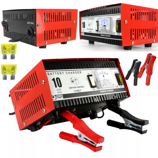 АВТОМОБИЛЬНЫЙ ВЫПРЯМИТЕЛЬ МАЛЕНЬКИЙ СТАЛЬНОЙ МОЩНЫЙ 10А