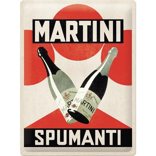Табличка-вивіска Martini Spumanti 30x40 Nostalgic