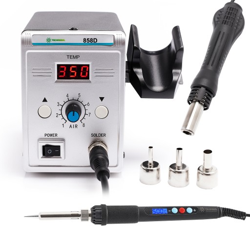 ХІТ! ГОРЯЧА ПОВІТРЯНА СТАНЦІЯ + ПАЯЛЬНИК MEGA SET TIP