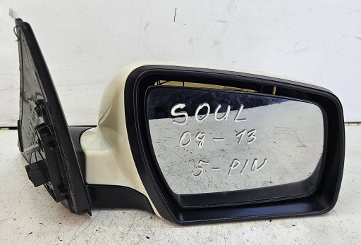 KIA Soul 1 and 08-13 5pin right mirror side door przednich