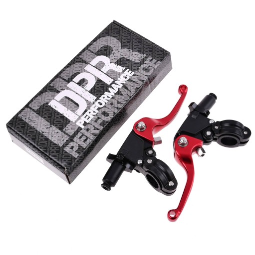 MF27944 - Рычаг тормоза сцепления хомут красный Simson